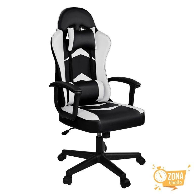 T-Lovendo – Silla Gaming con Cojín Lumbar y Cervical, Ergonómica… — 56,52 €