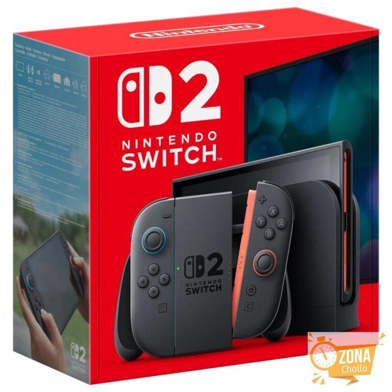NUEVA CONSOLA NINTENDO SWITCH 2 VERSIÓN ESPAÑOLA GARANTÍA EUROPEA EU… — 449,10 €