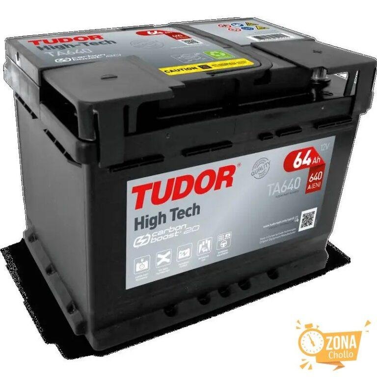 Tudor TA640 Batería de Coche 64Ah 640A – Gama High Tech de Alto… — 78,92 €