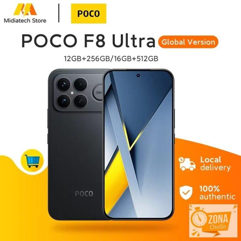 Versión global POCO F8 Ultra Snapdragon 8 Elite Gen 5 Smartphone… — 581,13 €