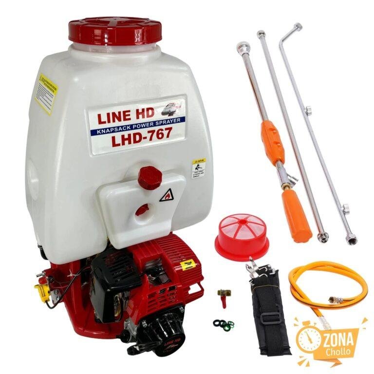 Sulfatadora de Mochila a Gasolina Linea Hd. Motor 4T; 38cc; 2cv; 7… — 120,55 €
