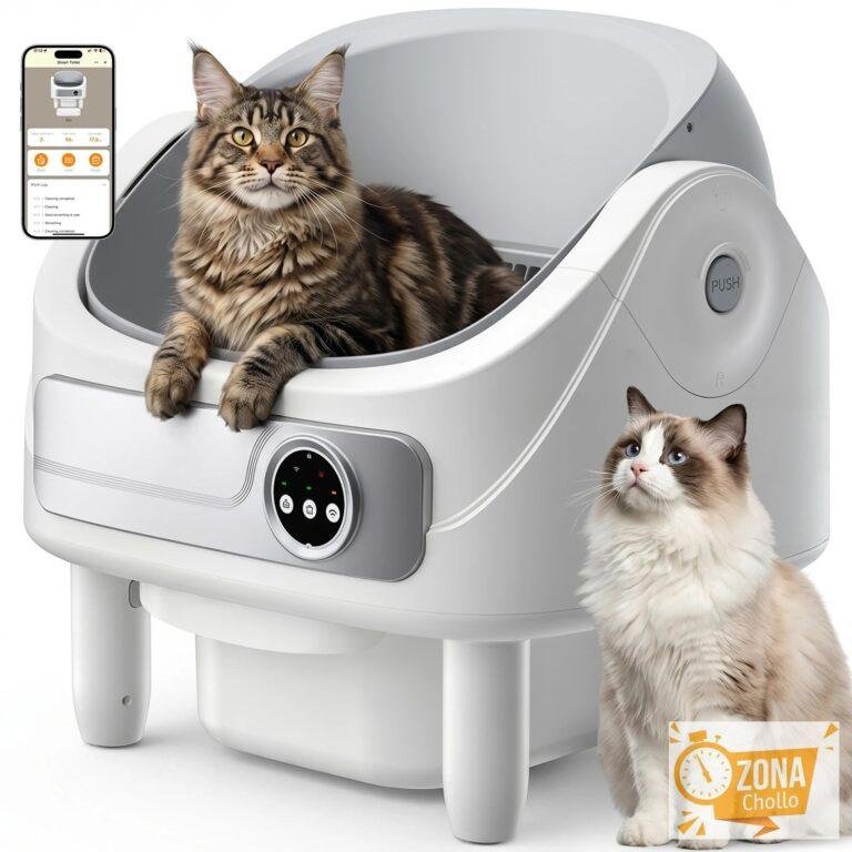 Caja de Arena Autolimpiable para Gatos Patbrela, Caja de Arena… — 114,98 €