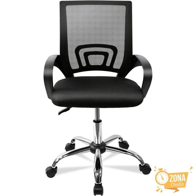 T-LoVendo – Silla de Oficina o Escritorio Ergonómica con Ruedas y… — 28,38 €