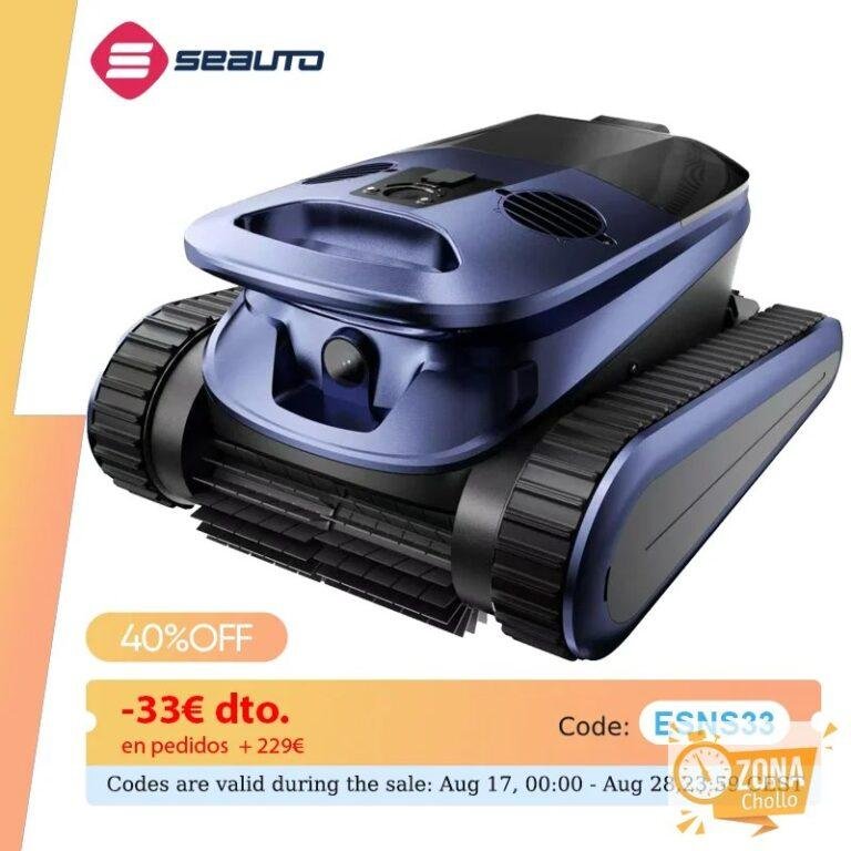 (Nuevo 2026) Seauto SAT 40 Robot Limpiador de Piscinas, Limpieza de… — 261,61 €
