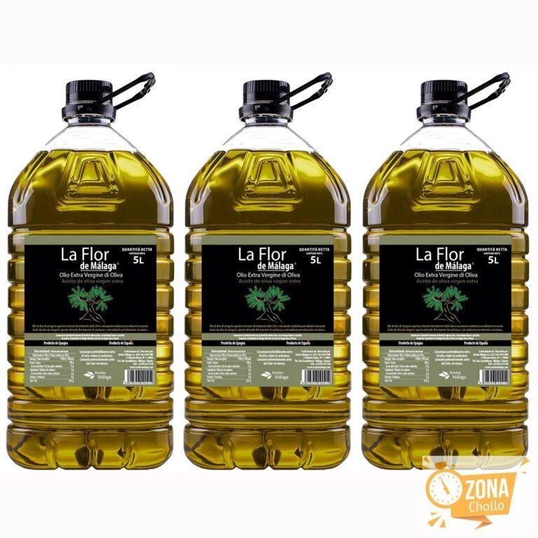 Olio extravergine di oliva 5 litri Garantito fresco in scatola 100%… — 75,93 €