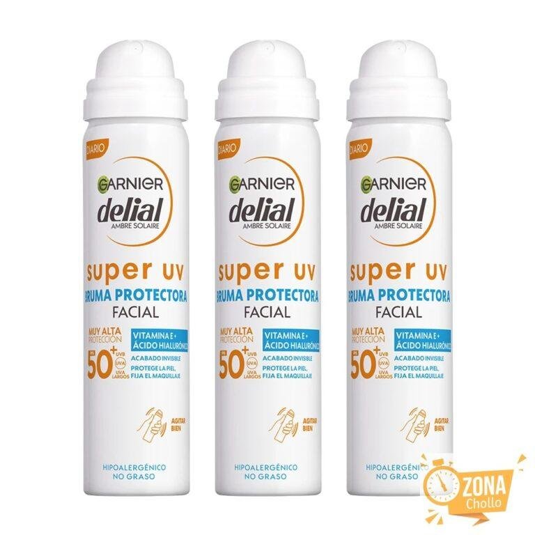 GARNIER | Delial SUPER UV FPS50+ Bruma Protectora Facial con Textura… — 19,41 €