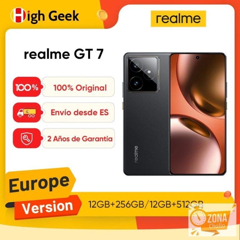 Versión para la UE del smartphone realme GT 7 5G con IA, procesador… — 399,05 €
