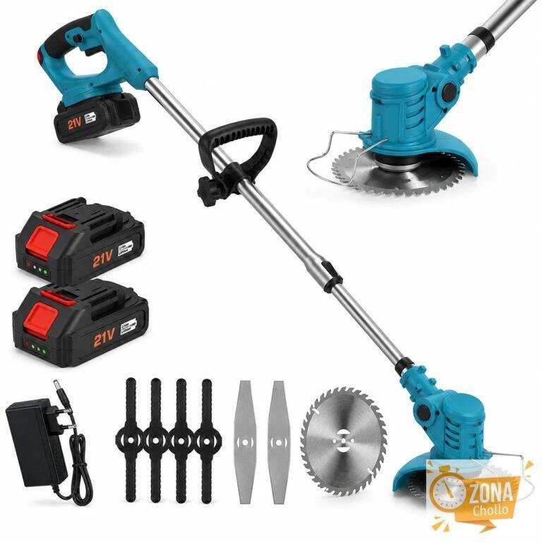 Don Feliz – Cortadora de césped eléctrica inalámbrica 24 V con dos… — 26,02 €