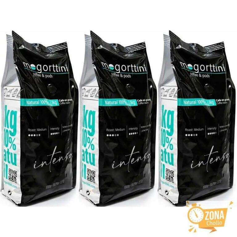 Mogorttini- Pack 3 Kilos Café en grano espresso Intenso natural… — 37,49 €