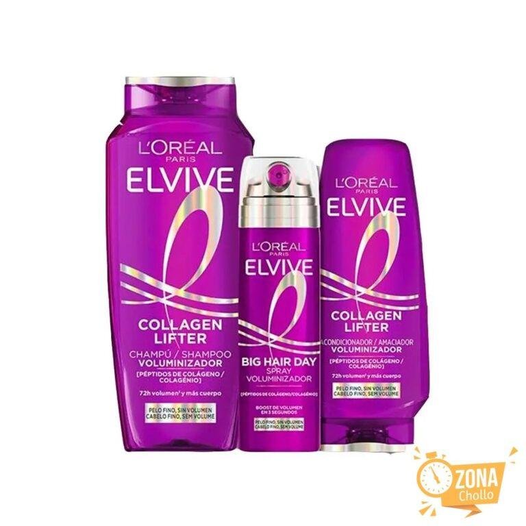 L’Oréal Paris | Rutina Collagen Lifter Voluminizador Champú 700ml+… — 12,23 €