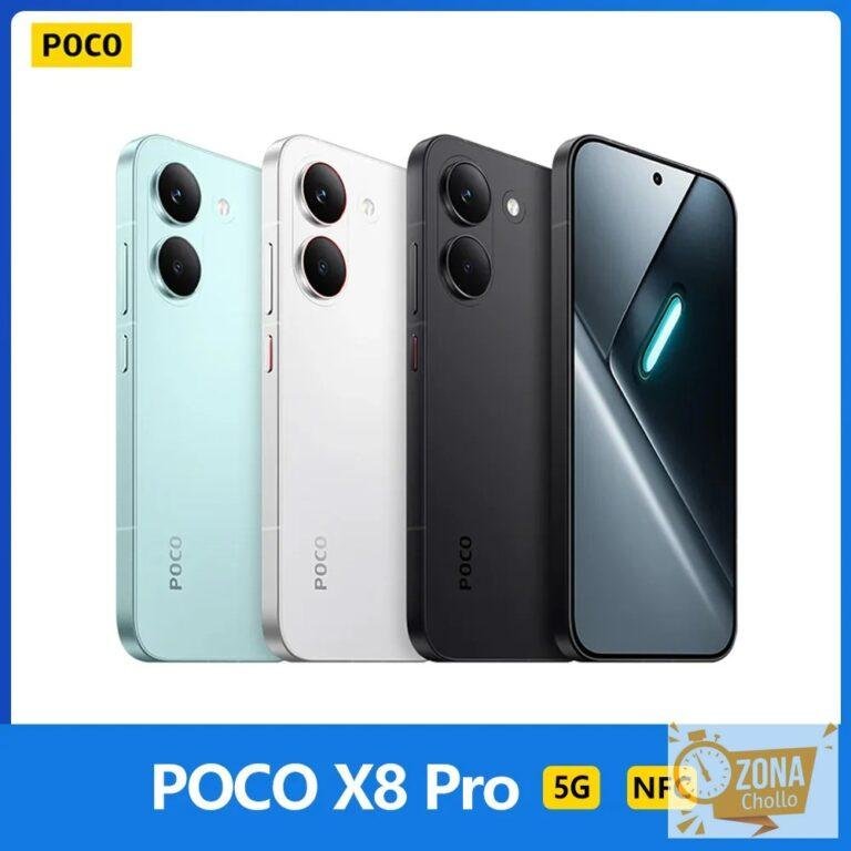 POCO X8 Pro 5G, NFC, Dimensity 8500-Ultra, 6.59 pulgadas,120 Hz… — 305,77 €