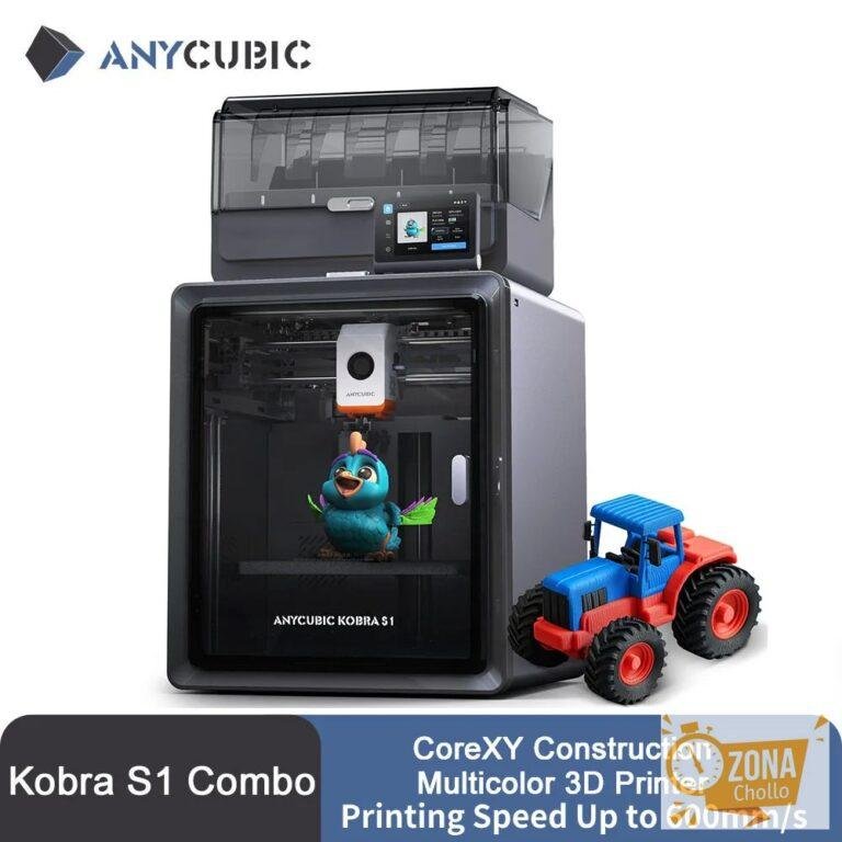 Impresora 3D multicolor Anycubic Kobra S1 Combo Velocidad máxima 600… — 428,69 €