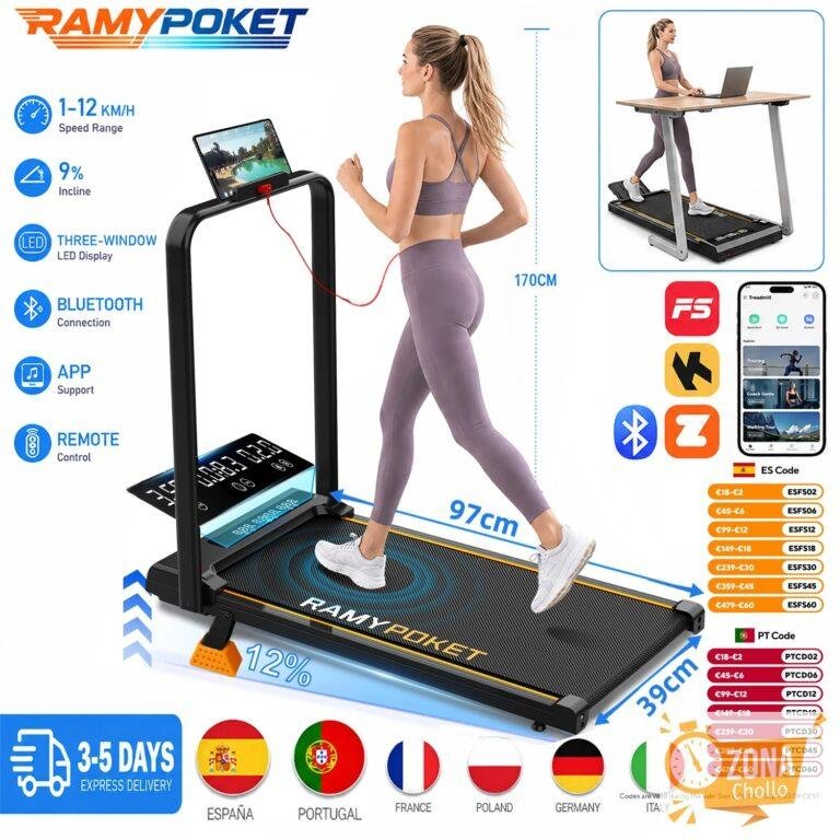 RAMYPOKET Cinta de Correr Plegable Para Oficina con Inclinacion 12%… — 99,41 €