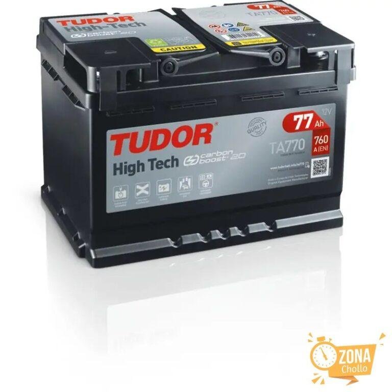 Tudor TA770 Batería de Coche 77Ah 760A Alta Potencia para Automóvil… — 89,28 €