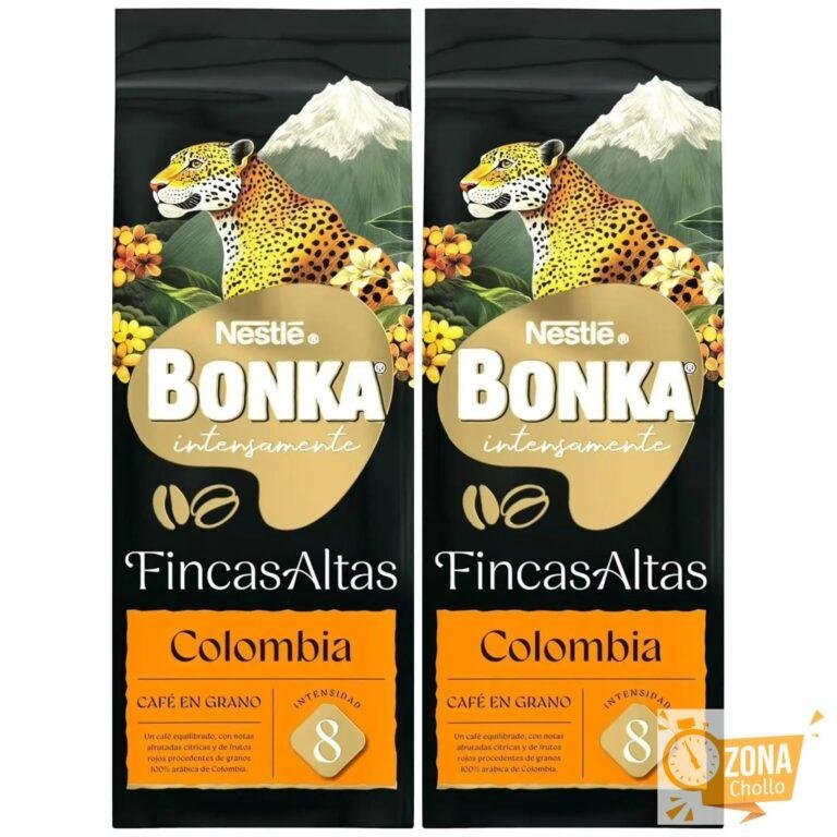 Bonka Café Grano Colombia 2*500g, intensidad 8 — 19,75 €