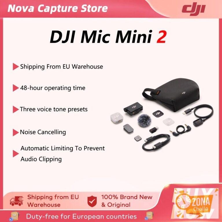 Micrófono Inalámbrico de Solapa DJI Mic Mini 2, Doble Canal… — 94,45 €