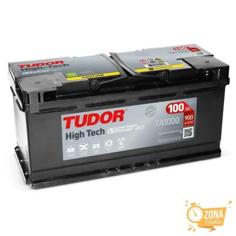Tudor TA1000 Gama High Tech Batería de Coche 100Ah 900A – Alto… — 88,87 €