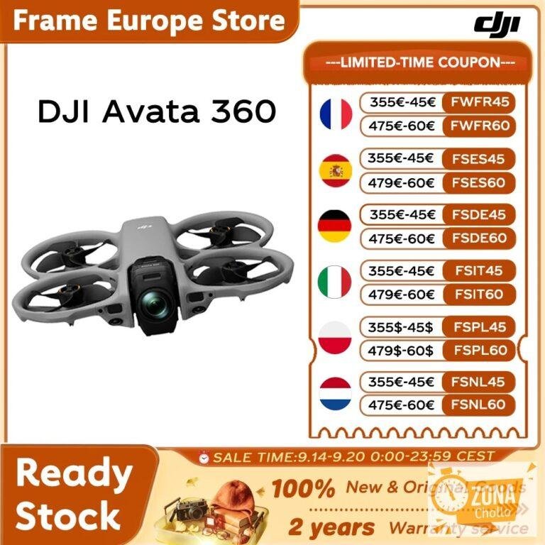 Nuevo Dron DJI Avata 360 con Sensor de 1 Pulgada, Dron Panorámico 8K… — 608,16 €