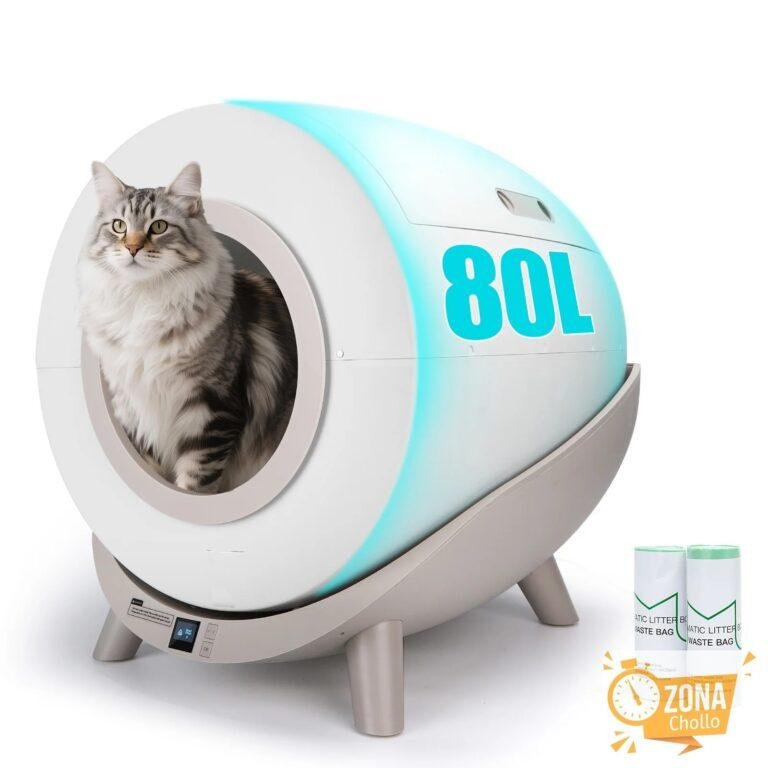 Nobleza Arenero Autolimpiable Inteligente para Gatos con App, 80L… — 241,46 €