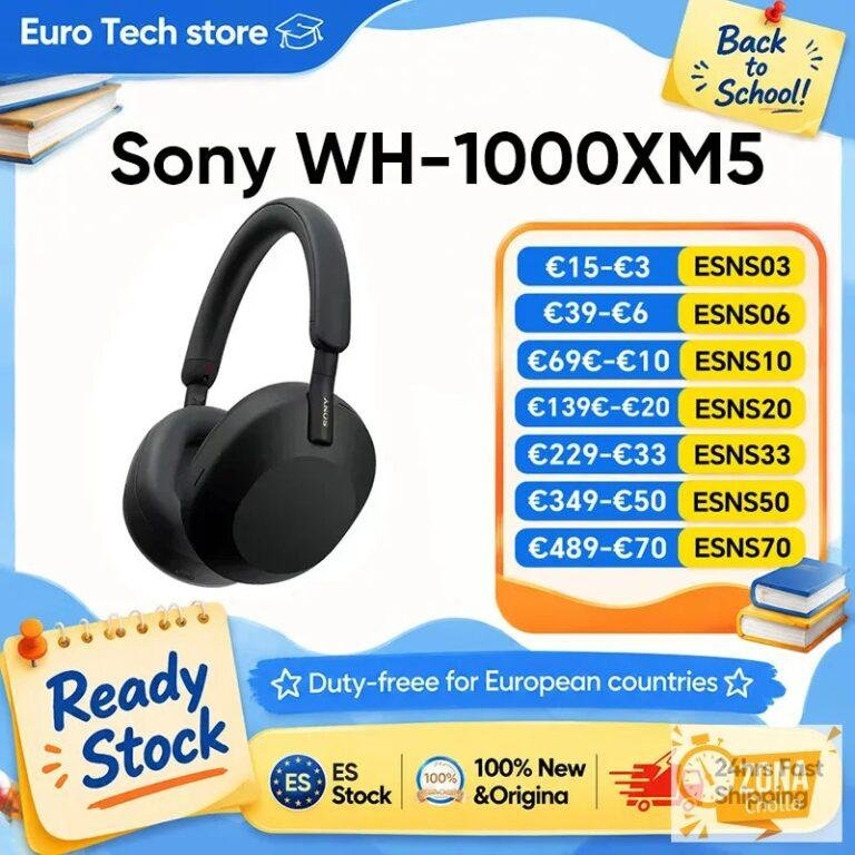 Nuevos Auriculares Inalámbricos con Cancelación de Ruido Sony… — 183,96 €