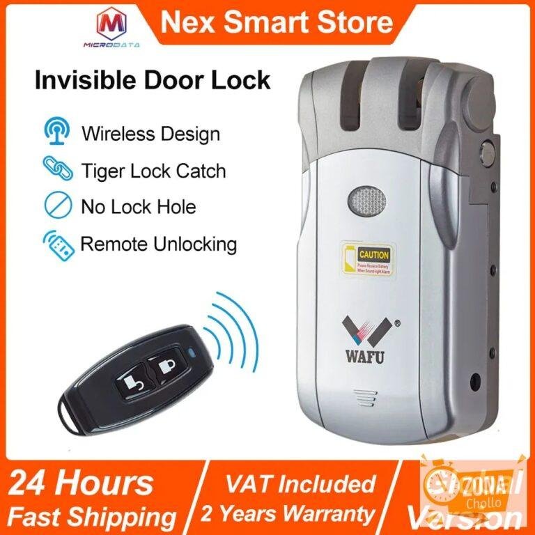 Nueva cerradura de puerta Invisible inteligente, cerradura oculta… — 65,44 €