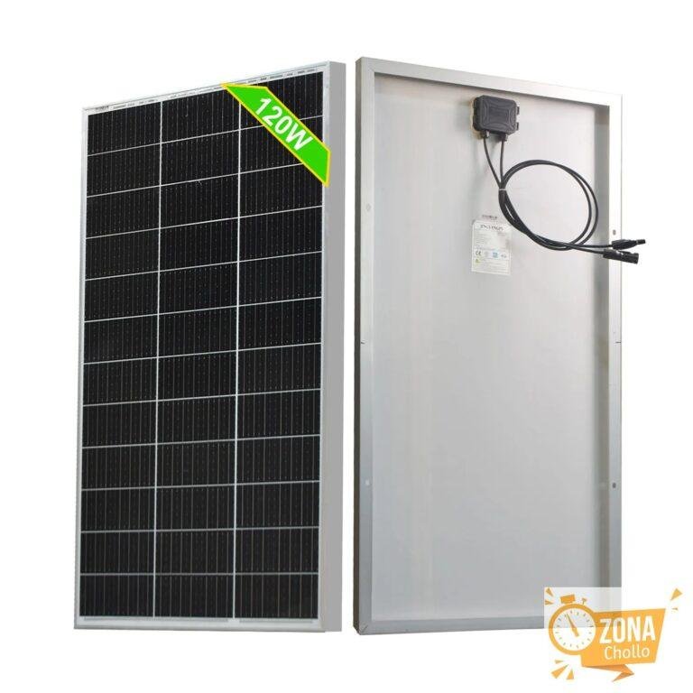 Panel solar Panel solar monocristalino 120 W 18 V para baterías de… — 57,99 €