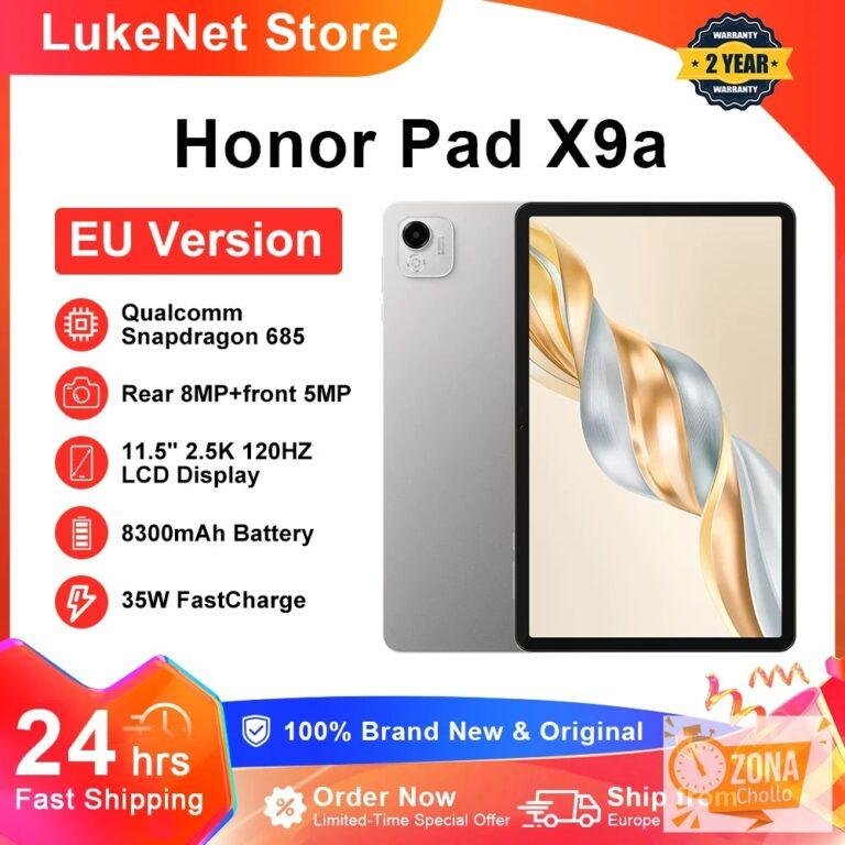 Tablet HONOR Pad X9a con Qualcomm Snapdragon 685, WIFI, Pantalla… — 120,33 €