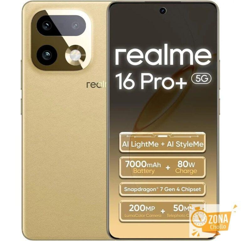 Teléfono – realme 16 Pro Plus Versión UE, Smartphone 5G con Pantalla… — 363,09 €