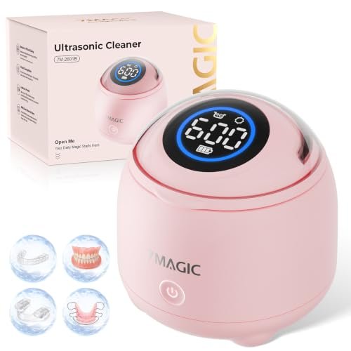 7MAGIC LIMPIADOR ULTRASÓNICO PARA FÉRULAS – ROSA