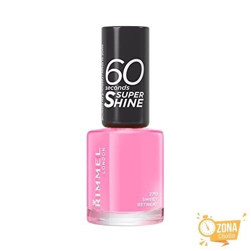¡COMPRA 2 UNIDADES, AHORRA EL 50 % EN 1! Rimmel London 60 segundos — 2,55 € en Amazon
