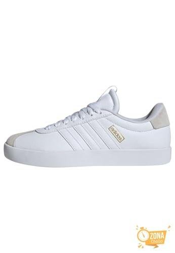 adidas Mujer Vl Court 3.0 Shoes, Cloud White / Cloud White / Grey — 40,73 € (-41 %) en Amazon