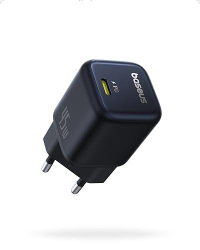 Baseus PicoGo 45W Cargador USB C, Cargador Carga rápido GAN PD3.0 PPS — 25,98 € en Amazon