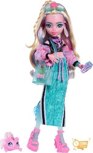 Monster High Lagoona Blue Muñeca con Piraña Mascota | Monstruo marino — 20,99 € (-40 %) en Amazon