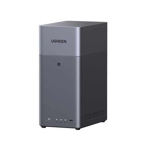 UGREEN NASync DH2300 NAS de Escritorio 2 Bahías Servidor NAS, LAN — 209,99 € en Amazon