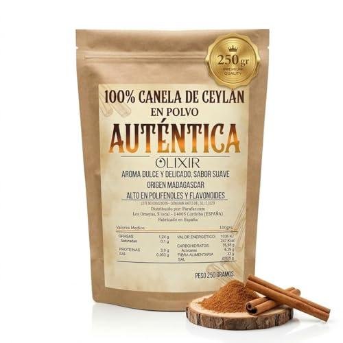 49% DESCUENTO Pulvum Canela Ceylan en Polvo 250 g, Cinnamomum Verum… — 5,00 € -49%