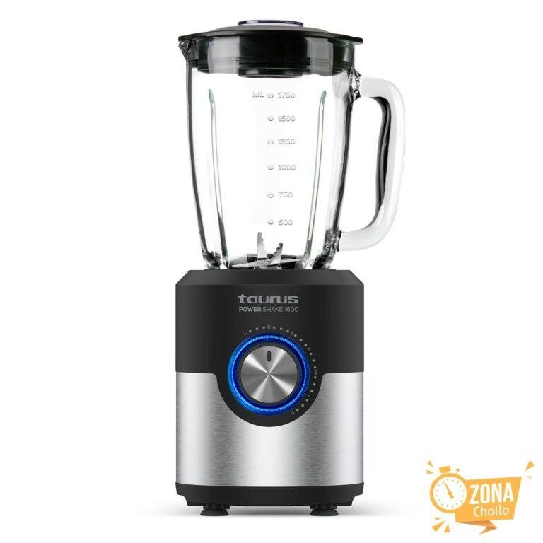 Batidora de vaso Taurus Power Shake 1600 con 5 velocidades 1600W — 44,99 € (-67 %) en El Corte Inglés