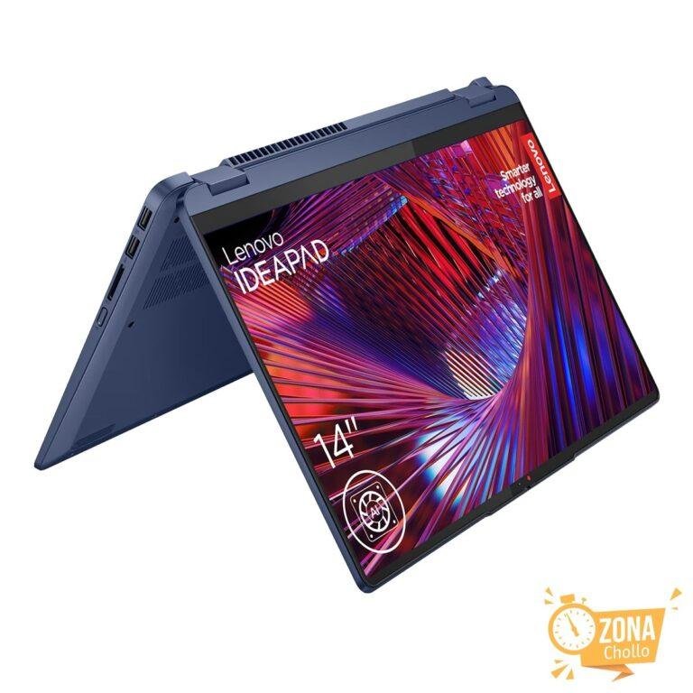 Convertible 2 en 1 Lenovo IdeaPad Flex 5 14ABR8, Ryzen 7-5825U, 16GB — 349 € (-63 %) en El Corte Inglés