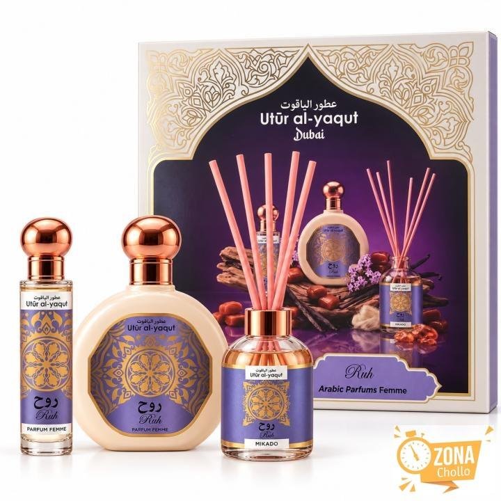 SAPHIR Utur Al-Yaqut Ruh Eau de Parfum gourmand oriental para mujer — 18.5 € en Miravia