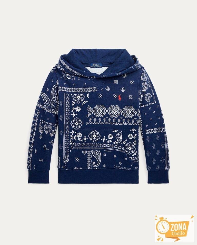 Sudadera de niño en azul fantasía — 21,00€ € -81%