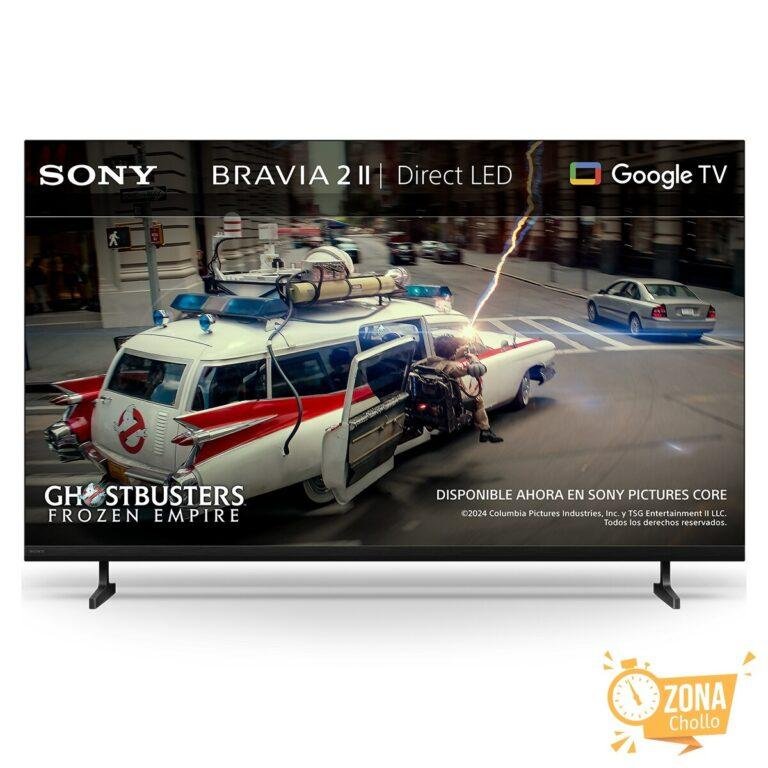 TV 43″ Sony BRAVIA 2 II 43S25M2, UHD 4K HDR Direct LED, Dolby Atmos — 349 € (-61 %) en El Corte Inglés