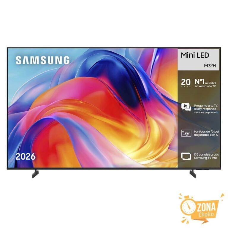 TV Mini LED 163cm (65″) Samsung TU65M72HAUXXC 4K Smart TV con Vision — 299 € (-61 %) en El Corte Inglés