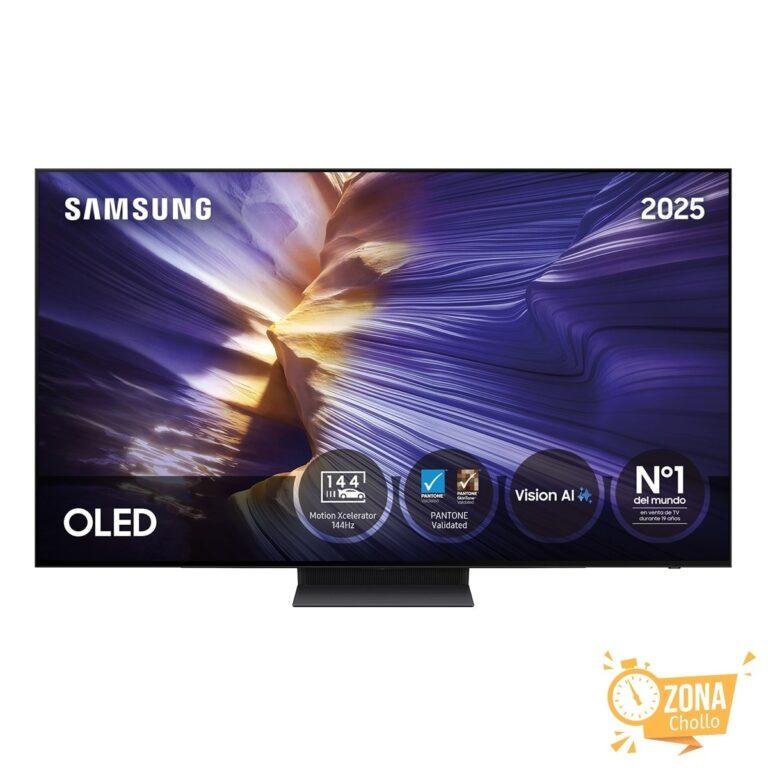 TV OLED 139cm (55″) Samsung TQ55S93FAEXXC 4K Vision AI PANTONE Smart — 349 € (-66 %) en El Corte Inglés