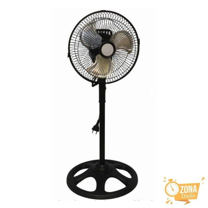 Ventilador de pie 60/80w Diametro 45cm, metálico aspa giratorio 3… — 37.83 €