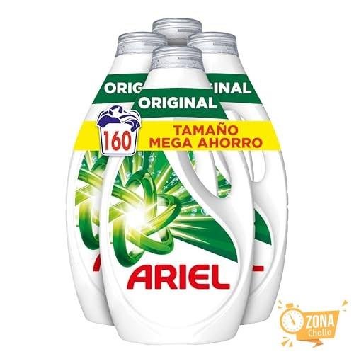 Ariel Detergente Líquido para Lavadora Original, Pack 4x40 Lavados