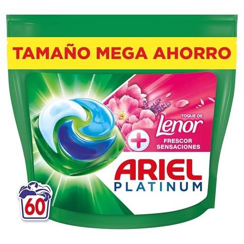 Ariel PODs Platinum, Detergente Líquido En Cápsulas Frescor