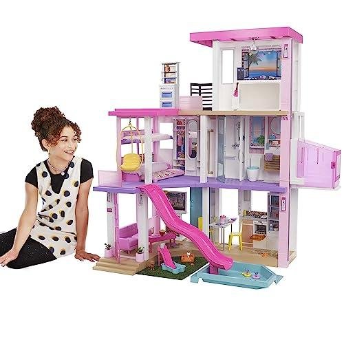 Barbie Dreamhouse casa de muñecas | Ascensor accesible para sillas