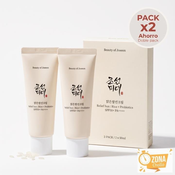 Beauty of Joseon - Set de protector solar de Arroz + Probióticos (50
