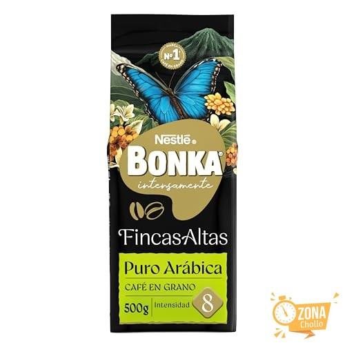 Bonka Café Grano Puro Arábica 500 g | Café en grano 100% arábica