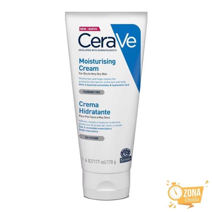 CeraVe Crema Hidratante Piel Seca 170g
