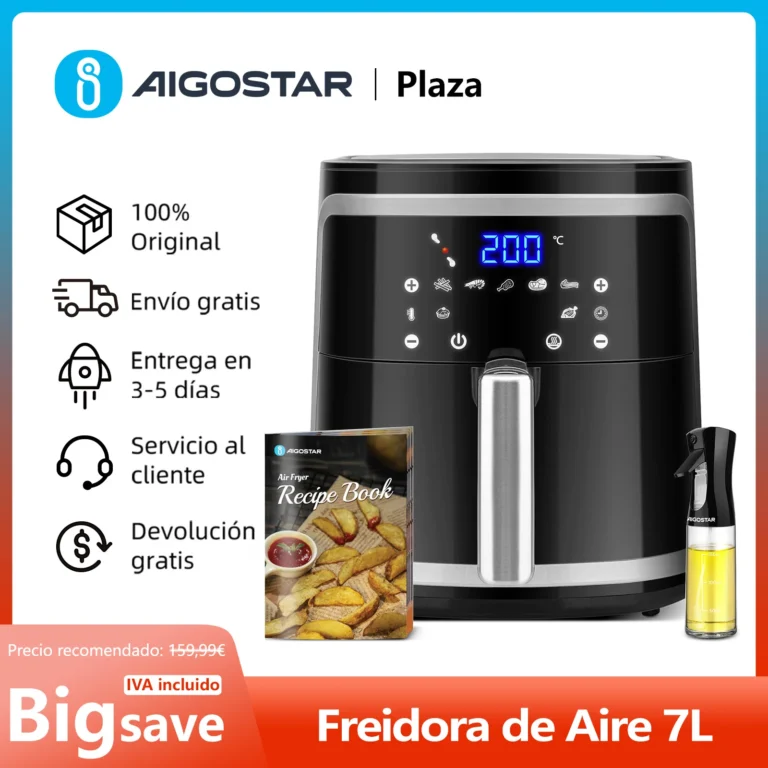 ¡CHOLLAZO EN FREIDORA DE AIRE SIN ACEITE 7L